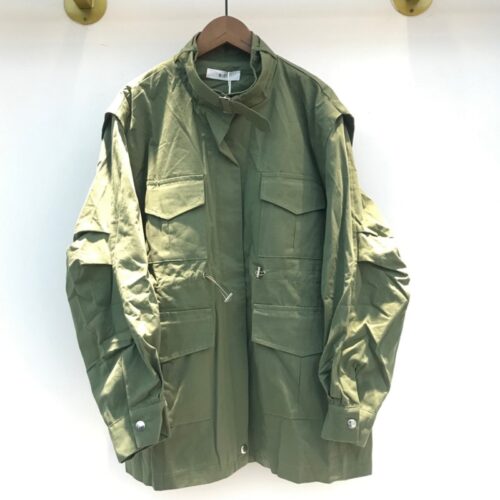 Spring / Autumn Stand Collar Multi-Pockets Drawstrings Jacket - Image 5